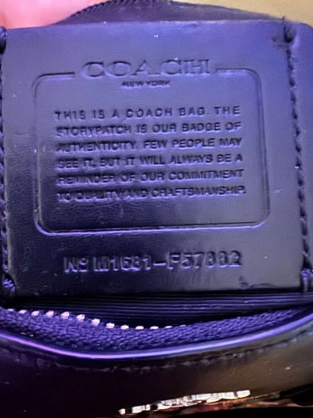 Coach F57882 Small Bennett Satchel Pink Orange Floral - Picture 7 of 9